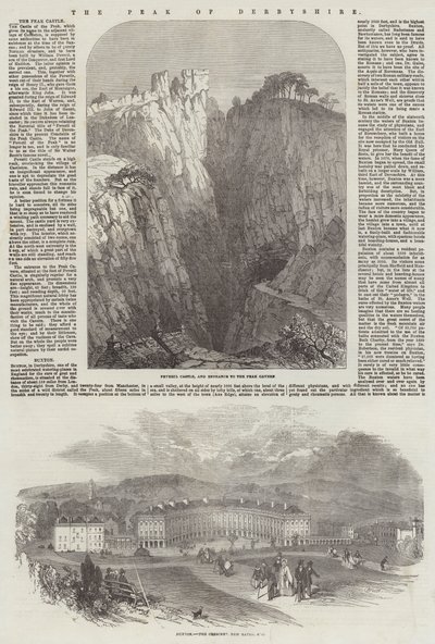 The Peak of Derbyshire by Myles Birket Foster